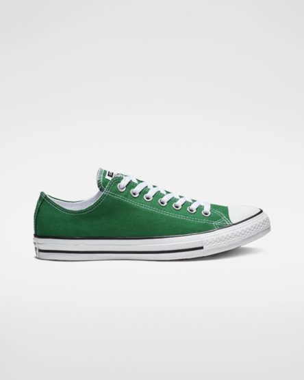 Men's Converse Chuck Taylor All Star Classic Low Top Shoes Green | AU E6018B